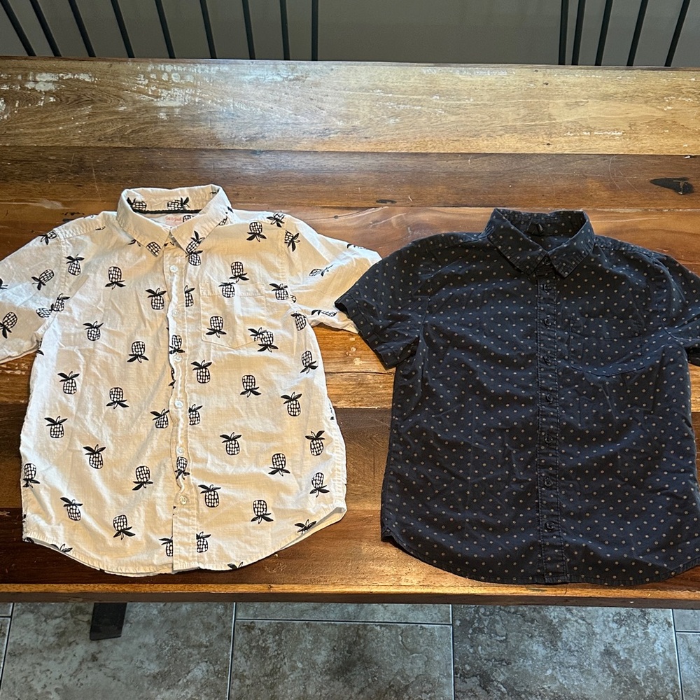 Bundle two button down shirts